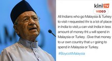 Dr M ulas #boycottMalaysia