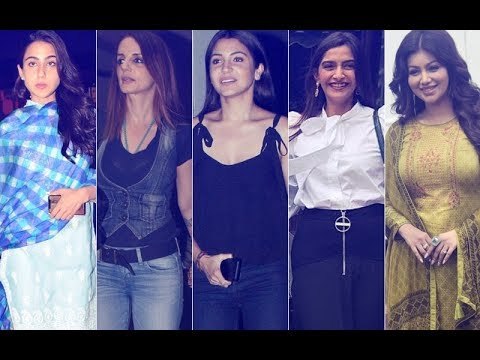 STUNNER OR BUMMER: Sara Ali Khan, Sussanne Khan, Anushka Sharma, Sonam Kapoor Or Ayesha Takia?