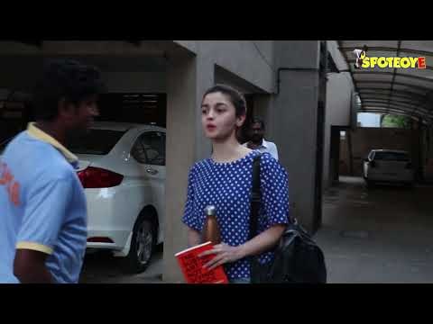 Spotted: Alia Bhatt at B’blunt Salon at Juhu | SpotboyE
