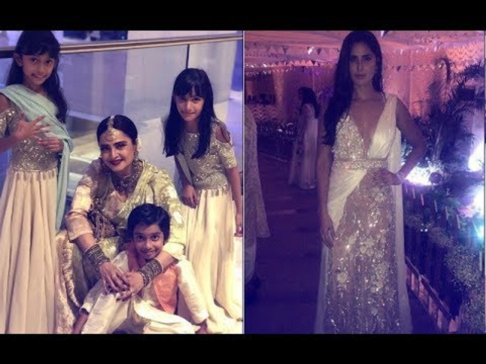 Sonam Kapoor’s Mehendi: Katrina Kaif & Rekha Add Glamour To The Night | SpotboyE
