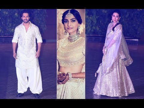 Sonam Kapoor’s Mehendi: Varun Dhawan & Karisma Kapoor Make A Starry Entry