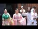 Kareena Kapoor,Karisma Kapoor, Saif Ali Khan with Baby Taimur Arrive for Sonam Kapoor’s Wedding