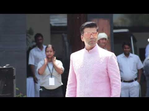 Karan Johar Arrives for Sonam Kapoor Ki Shaadi | SpotboyE