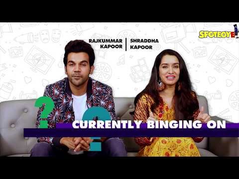 Just Binge Celeb Watchlist: Rajkummar Rao & Shraddha Kapoor Talk About Their Favourite Web Shows