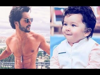 Varun Dhawan-Taimur’s Meme Goes Viral & Actor Can’t Keep Calm!