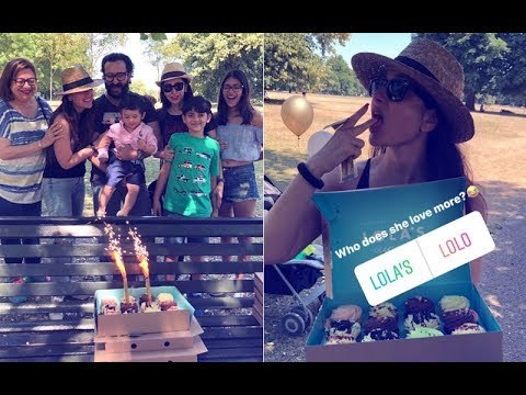 Taimur, Kareena Kapoor, Saif Ali Khan Celebrate Karisma’s Birthday At A Park In London | SpotboyE