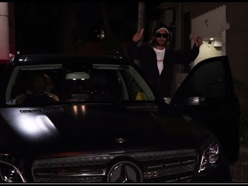 SPOTTED: Ranveer Singh Leaving after a Dubbing...