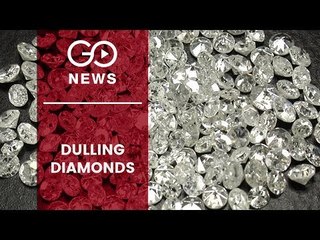 Diamond Exports Decline