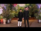 Sanjay Kapoor and His Son Poses for Shutterbugs At Sonam Kapoor’s Reception | SpotboyE