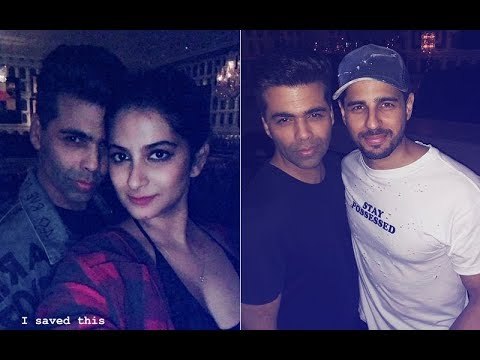 Sonam Kapoor, Varun Dhawan, Sidharth Malhotra, Karan Johar & Rhea Party All Night