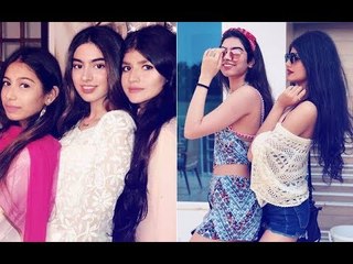 Khushi Kapoor Chills Out With Her Gang Of Girls | SpotboyE