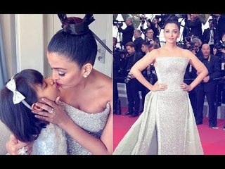 Cannes 2018: Aishwarya Rai’s Adorable Kiss To Aaradhya Before Walking The Red Carpet | SpotboyE