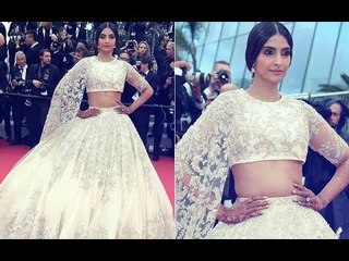 Cannes 2018: Sonam Kapoor Gives A Desi Twist To Her Ralph & Russo Outfit