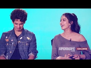 Ouch, Janhvi Kapoor Sat On A Pointed Pencil! Ishaan Khatter Kissed When 14! | Dhadak | SpotboyE