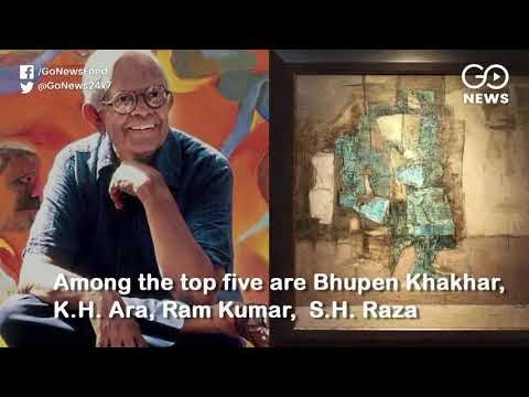 V.S. Gaitonde's 1982 Painting Sells As One Of India's Most Expensive Artworks