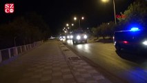 Suriye sınırına gece yarısı askeri sevkiyat