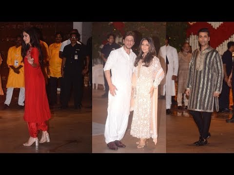 Shahrukh & Gauri Khan, Salman Khan, Karan Johar, Katrina Kaif at Mukesh Ambani's Ganpati Celebration