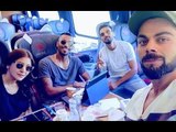 Anushka Sharma Enjoys A Train Ride With Hubby Virat Kohli & Team India | SpotboyE