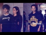 Janhvi Kapoor, Ishaan Khatter, Karan Johar Party To Celebrate Dhadak’s Success