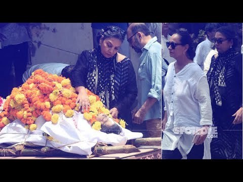 Kalpana Lajmi Funeral: Heartbroken Shabana Azmi And Soni Razdan Attend The Filmmaker’s Last Rites