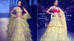 Lakme Fashion Week 2018: Malaika Arora’s Lehenga Cholis -- Orange-Yellow Or Lime Green?