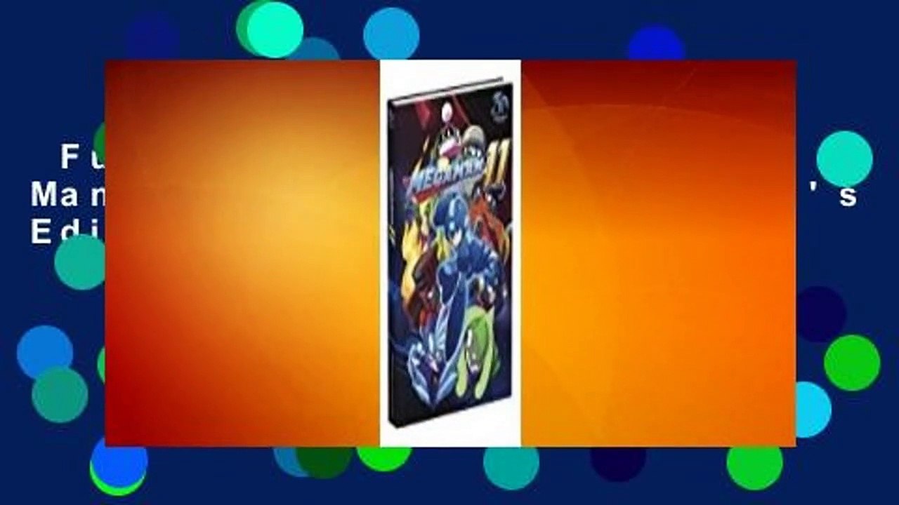 Full version  Mega Man 11: Official Collector's Edition Guide  Review