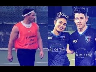 Priyanka Chopra’s ‘Bae’ Nick Jonas Plays Football For Humanity | SpotboyE
