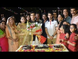 Mohsin Khan Celebrate Birthday With Shivangi Joshi & Family On-The-Set Of Yeh Rishta Kya Kehlata Hai