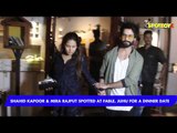 Shahid Kapoor & Mira Rajput Spotted At Fable, Juhu For A Dinner Date