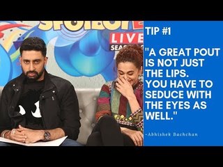 Manmarziyaan Star Abhishek Bachchan Teaches How To Sport A Perfect Seductive Pout For A Selfie
