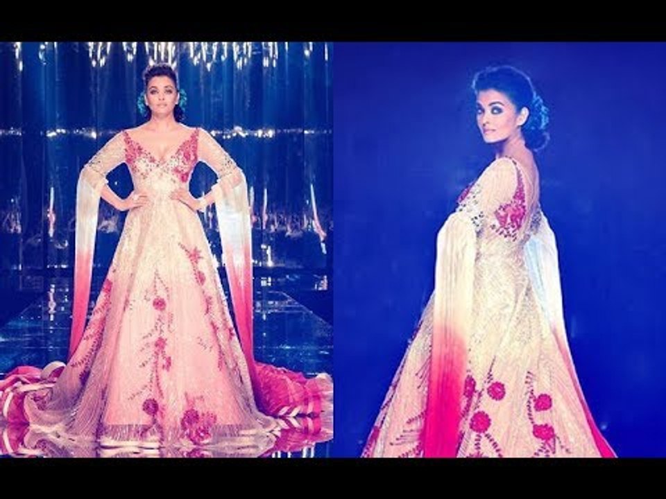 Drop Everything! Aishwarya Rai Bachchan Is Setting The Ramp On Fire In A Manish Malhotra Creation