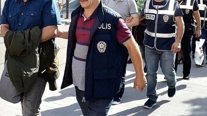 Aktif görevde olan 5 polisin de aralarında bulunduğu 51 kişiye FETÖ'den gözaltı kararı