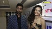 Mithila Palkar & Dhruv Sehgal of 'Little Things 2' stars speak to the media at the screening