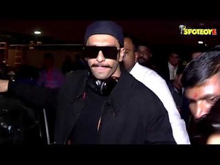 Ranveer Singh, Sara Ali Khan & Rohit Shetty Spotted at The Airport As They Returned From Switzerland