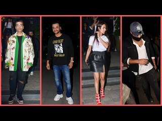 Download Video: Arjun Kapoor, Malaika Arora, Karan Johar, Sanjay Kapoor & Other Celebs Spotted At Soho House, Juhu