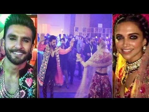 Ranveer Singh And Deepika Padukone's ROYAL Dance At Their Mumbai Bash | Inside Pictures