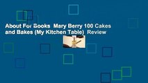 About For Books  Mary Berry 100 Cakes and Bakes (My Kitchen Table)  Review