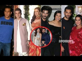Shilpa Shetty Diwali Bash 2018 | Arbaaz-Giorgia, Sushmita-Rohman Lit It Up