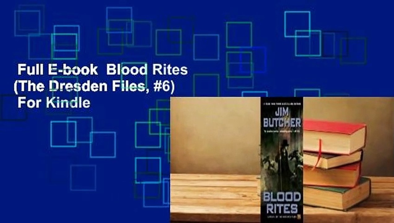 Full E-book  Blood Rites (The Dresden Files, #6)  For Kindle