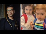 Awww! Karan Johar's Kids Yash And Roohi Are Off To School And Papa Shares Their First Picture