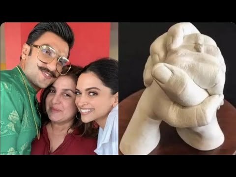 Farah Khan GIFTS Ranveer Singh - Deepika Padukone Clay Casting Of Their Hands On Wedding | SpotboyE
