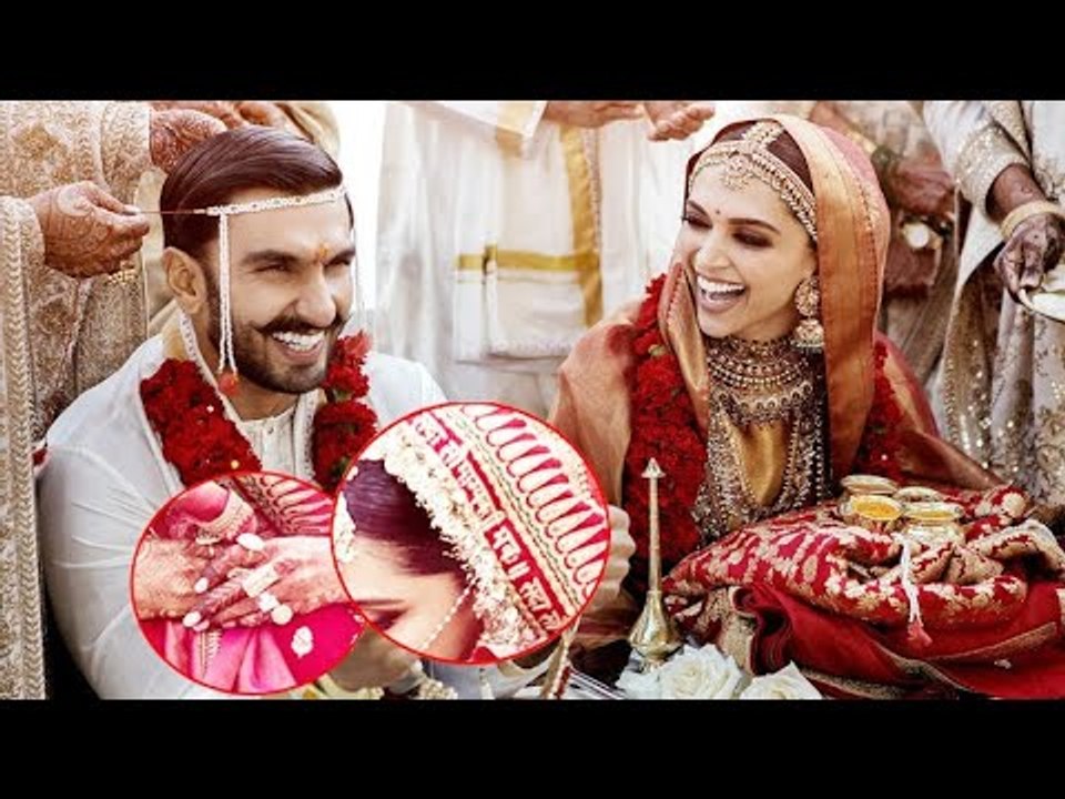 OMG! Deepika Padukone's Chunari Was Embroidered In Gold And Engagement Ring Is Worth 2.7 Crores