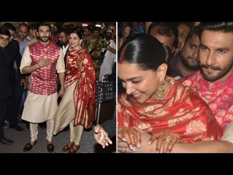 5 Crazy Photos of The Grand Welcome of India’s Favourite Couple Right Now, Deep Veer