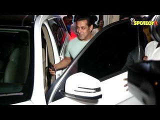 SPOTTED: Salman Khan And Aayush Sharma At Sohail Khan's Office