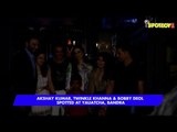 Akshay Kumar, Twinkle Khanna & Bobby Deol SPOTTED at Yauatcha, Bandra  | SpotboyE