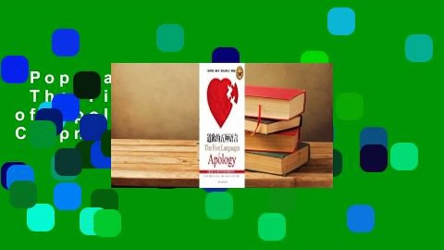 Popular to Favorit The Five Languages of Apology by Gary Chapman
