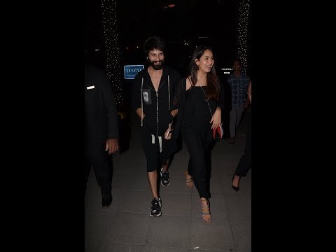 Shahid Kapoor & Mira Rajput SPOTTED enjoying Dinner at Yauatcha, Bandra