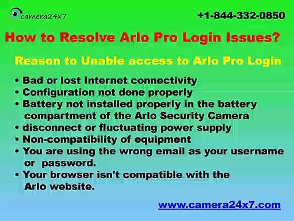 How to fix Arlo Camera And Arlo Base Station offline Issue +1-844-332-0850 Arlo Account Setup