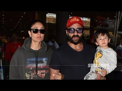 Taimur Ali Khan Is Back With Kareena And Saif Ali Khan After Birthday Celebrations