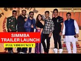 Simmba Trailer Launch | Ranveer Singh | Sara Ali Khan | Rohit Shetty | Karan Johar |Full Video Uncut